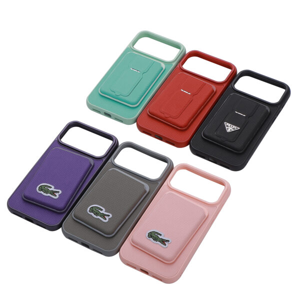 Plaid Cardholder Magnetic Case