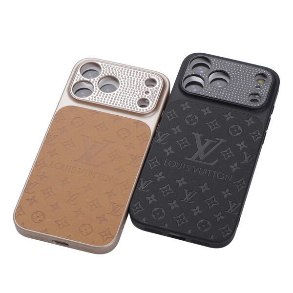 Luxury brand diamond-encrusted case